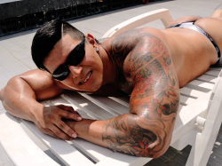 handsome, sexy, awesome ink work and nice package - WOOF