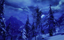 fernhounds:  [ Guild Wars 2 - Beautiful Places - Frosty Night