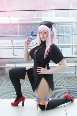 kosplaykitten:  Super Sonico will help you to feel better by