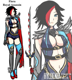 league-of-legends-sexy-girls:  Fiora Royal Assassin by Hyldenia