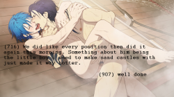 textsfromdmmd:  (716) We did like every position then did it