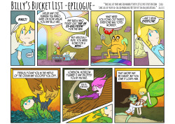 illeity:   Billy’s Bucket List -epilogue-  Take all of your