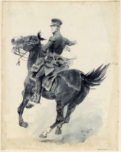 Prussian general at Waterloo, R. Woodville