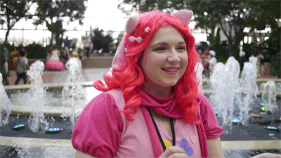lithefider:  Pinkie Pie at Katsucon 2014!  Cosplayer: Wahrsager  ;u; omg Lithe thank you That last second omg