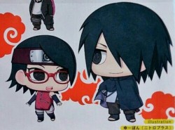 uchihasasukerules:  Papasuke and Sarada || Boruto: Naruto The