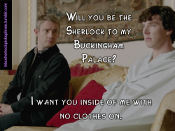 â€œWill you be the Sherlock to my Buckingham Palace? I want