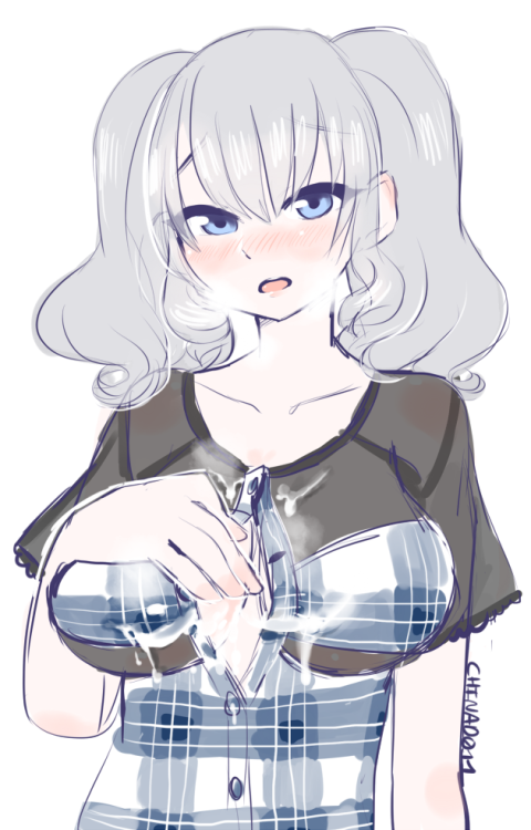 chinad011-art:kashima doodle based on the dress in this tweet