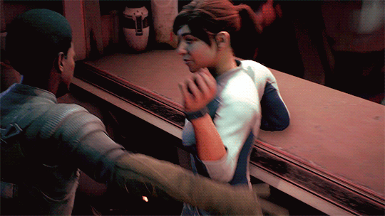 atomictiki:  armiv:   my-little-ninja:  artemuscain-gamingandbs:  an-alarming-number-of-bees:  truongasm:  Okay, I take it all back.Mass Effect: Andromeda looks like it’s going to have the best writing in gaming this generation.    What’s wrong with