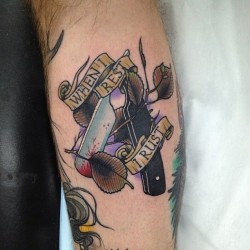 wainktattoo:  #tattoo by Dan Molloy @danmolloytattooer (at WA