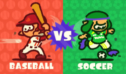 splatoonus:  Introducing a Spring Sports Splatfest! This theme