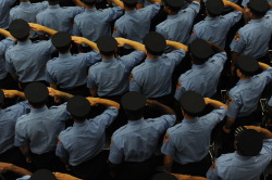 fdny:  The FDNY swore in 318 new probationary firefighters on