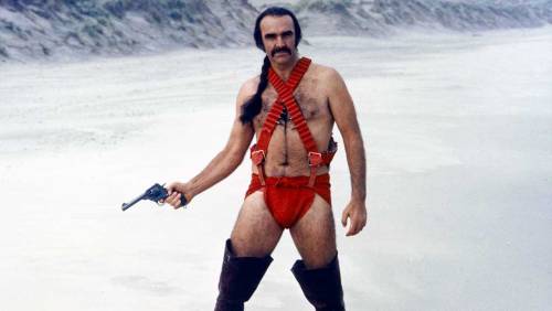 blondebrainpower:  Sean Connery as Zed in Zardoz, 1974