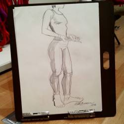 Figure drawing at the MFA!  Always great. #art #drawing #figuredrawing