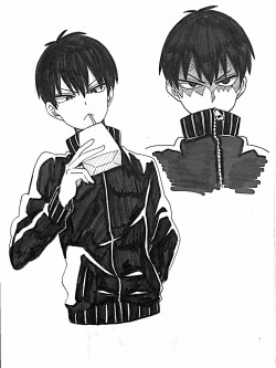 gomigero3:  Tobio doodles from my sketchbook