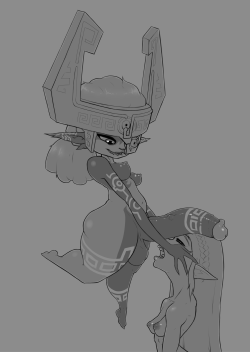 dracounreformed: hey midna leave them kids alone commission for