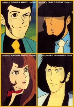 animarchive:    Lupin the 3rd - Punch The Monkey! CD booklet