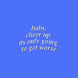 cause i'm a little unsteady