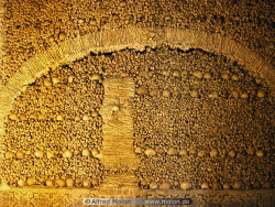 Capela dos Ossos (English: Chapel of Bones) Located in the walled