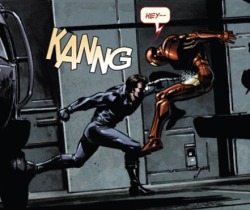 irisparry:  hey remember that time Bucky punched Tony in the