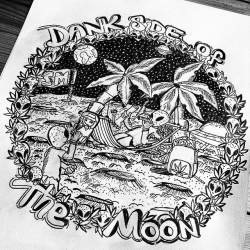 spliffsworld420:Dank side of the moon. 