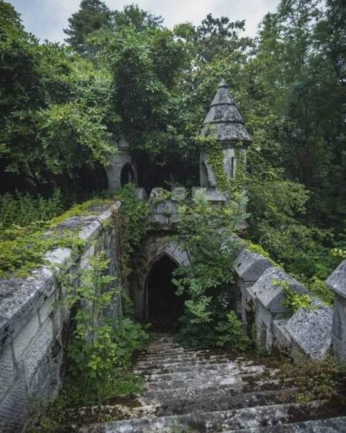evilbuildingsblog:  Abandoned Castle