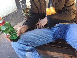 peedjeans:  sabound2bfun:  Piss and beer - a wonderful combination!