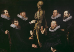 deathandmysticism:Nicolaes Elias Pickenoy, The Osteology Lesson
