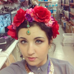 Feeling decidedly more #asian  today at work! #srilanka #floral