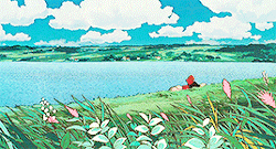 ponyo-ghibli:    Studio Ghibli Gif/Screencap Challenge3 Scenery