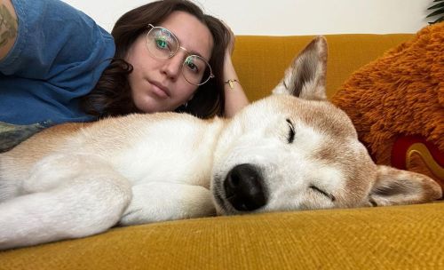 Just two sleepy girls https://www.instagram.com/p/CaF6BzBhido/?utm_medium=tumblr