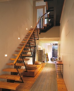 homedesigning:  (via Old Coal Garage Turned Into A Posh NYC Townhouse,