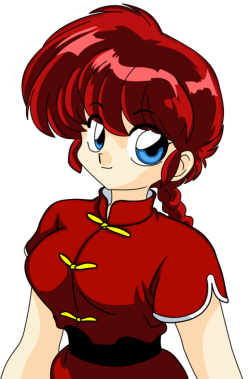 speedyssketchbook: rar1990:  kurochef: Ranma-chan ❤ for reference