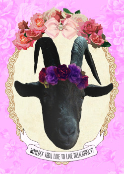 the-female-gaze:    Black Phillip, Black Phillip, King of all.