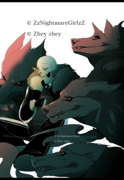 zheyzhey04:  SwapFell Papyrus, his annoying dogs and Fell Papyrus