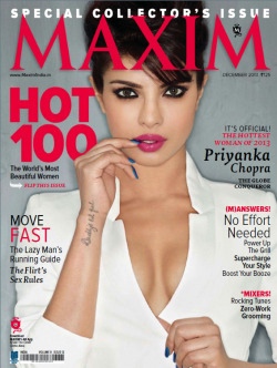 priyankachoprarules:  [Scans] : MAXIM INDIA December 2013 