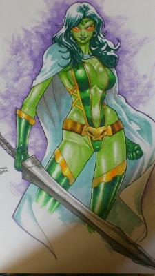 comicbookwomen:   Gamora   by Jomar Bulda