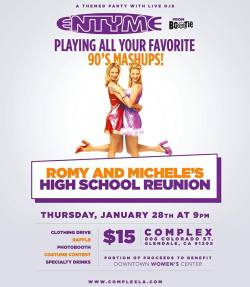 January 28th! I’m throwing another party! Romy & Michele’s