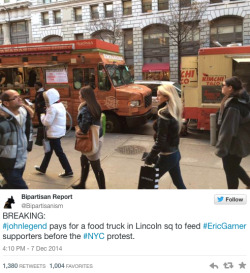 micdotcom:  John Legend and Chrissy Tiegen support protesters