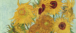  Sunflowers - Vincent Van Gogh, Claude Monet, Gustave Klimt &