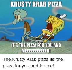 maxwu654:  Hot-selling Cartoon 3D HoodiesKRUSTY KRAB PIZZA  