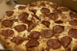 Domino’s Pepperoni pizza