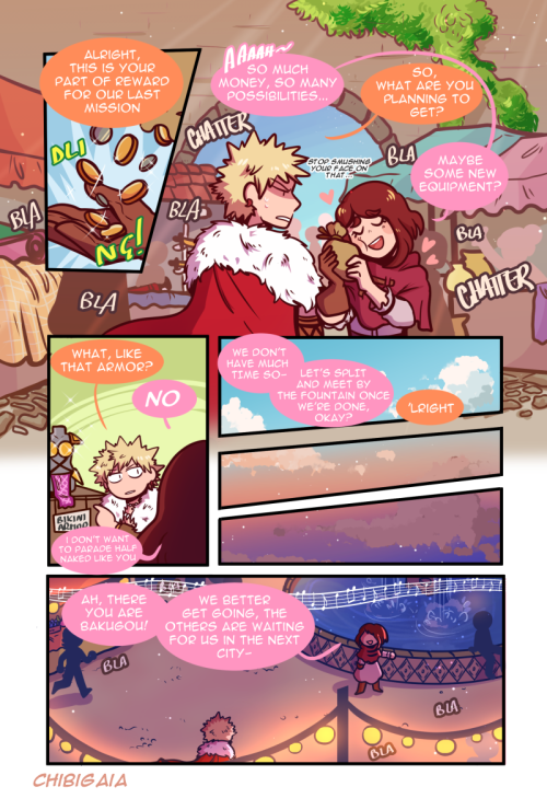 chibigaia-art:  we got the go to post our pieces for @kchkfantasyzine!here’s