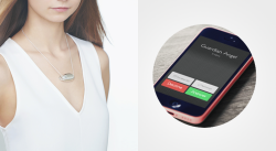 acciosarcasm:  springwise:  Necklace fake-calls wearers’ mobiles