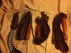 a progression album of all the floggers ive made to date from the embarrassing start til today #nsfw #bdsm