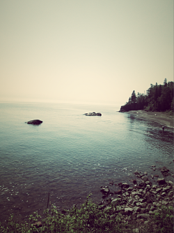 scent-of-pine:View of Lake Superior from Lutsen Lodge in Lutsen,