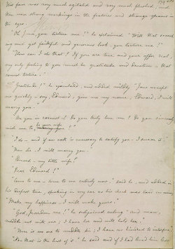 starrydiadems:  Manuscript of Jane Eyre by Charlotte Bronte