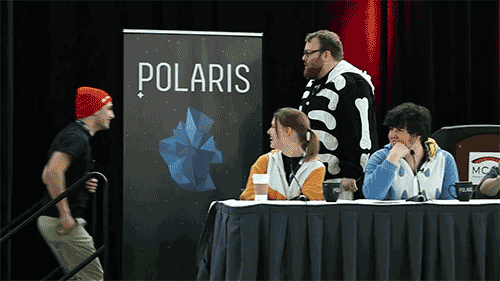 thedkdude:  Friendzone panel live from PAX East Jesse and Friends panel live from PAX East Source (x)