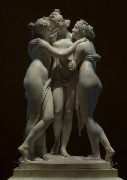 lost-in-centuries-long-gone:Canova, The Three Graces by jacquemart