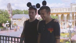 polariiize:  twenty one pilots goes to disney world [♛] 