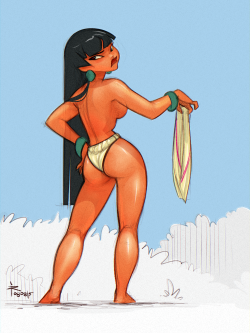 ninsegado91: koron-dash:  Chel / The Road to El Dorado (2000) by 380v   That Chel 